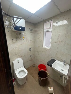 Bathroom in 3.5 BHK Apartment at M3M Soulitude, Sector 89 – for Rent