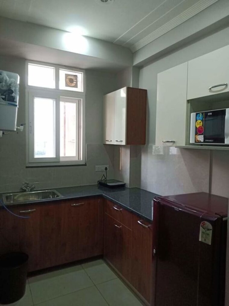 Kitchen, sushant lok i 1 Bedroom 1000 Sq.Ft. Builder Floor In Sushant Lok I Gurgaon 10691774