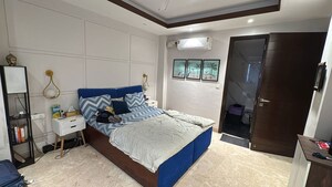 Bedroom in 3 BHK Builder Floor at Ansal API Esencia, Sector 67 – for Rent