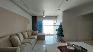 Living Room in 3 BHK Apartment at RNA NG Eclat, Andheri West – for Rent