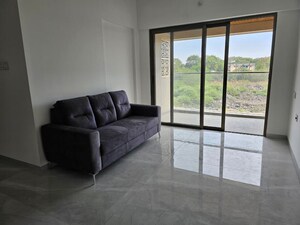 Living Room in 2 BHK Apartment at Oxy Beaumonde, Viman Nagar – for Rent