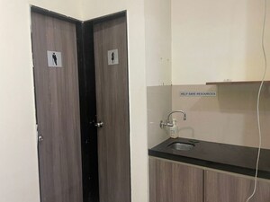 Bathroom in  Office Space at Lotus Business Park, Malad West – for Rent