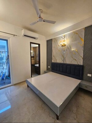 Bedroom in 3 BHK Builder Floor at Smart World Orchard, Sector 61 – for Rent