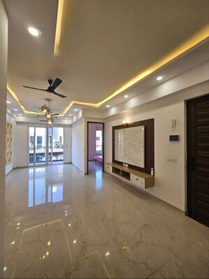 Living Room in 3 BHK Builder Floor at Smart World Orchard, Sector 61 – for Rent
