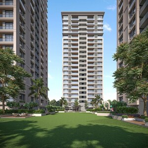 4 BHK Apartment – Exterior View View at Rajhans Royalton, Vesu - for Sale