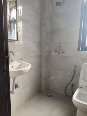 Bathroom in 1 RK Builder Floor at Mohit House, Sushant Lok I – for Rent