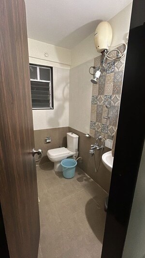 Bathroom in 2 BHK Apartment at RK Lunkad Akshay Tower, Wakad – for Rent