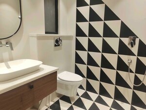 Bathroom in 3 BHK Builder Floor at Sector 23 – for Rent