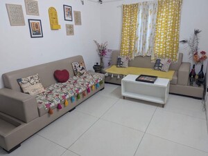 Living Room in 2 BHK Apartment at Vertex Panache, Gachibowli – for Rent