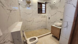 Bathroom in 1 RK Builder Floor at Sector 4 – for Rent