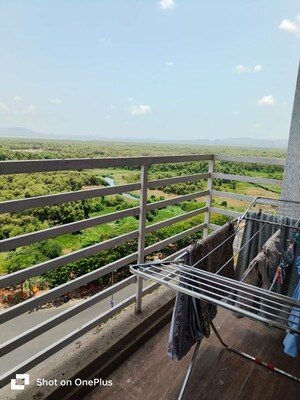 Balcony in 1 BHK Apartment at Alliance One, Ghansoli – for Rent