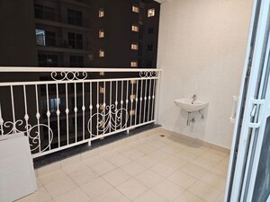 Balcony in 3 BHK Apartment at Prestige Beverly Hills, Kokapet – for Rent