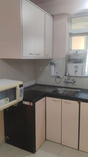 Kitchen in 3 BHK Apartment at Hiranandani Heritage Tower, Powai – for Rent