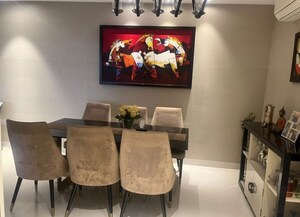Dining Room in 3 BHK Apartment at Rustomjee Elita, Andheri West – for Sale