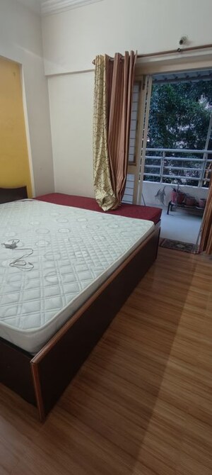 Master Bedroom in 2 BHK Apartment at GK Rose Rythm, Pimple Saudagar – for Rent