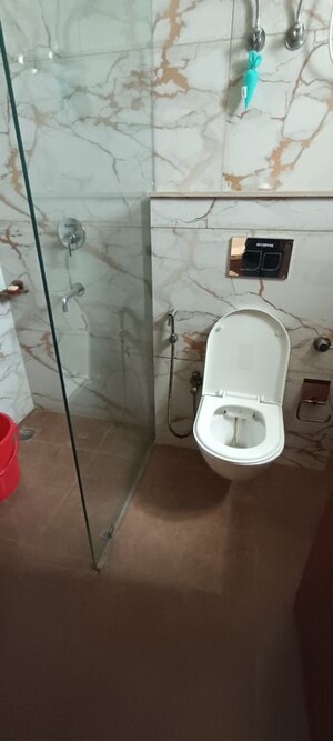 Bathroom in 3 BHK Builder Floor at Puri Aman Vilas, Sector 89 – for Sale