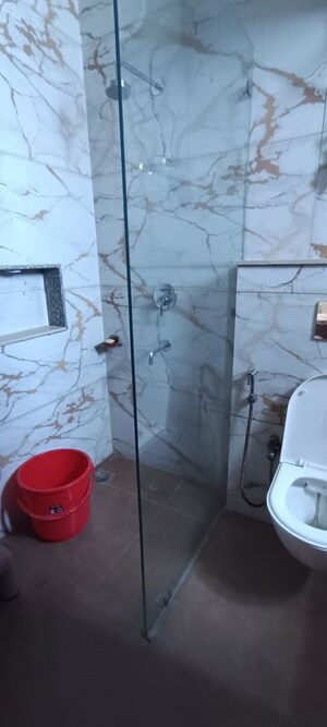 Bathroom in 3 BHK Builder Floor at Puri Aman Vilas, Sector 89 – for Sale