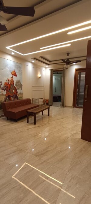 Living Room in 3 BHK Builder Floor at Puri Aman Vilas, Sector 89 – for Sale