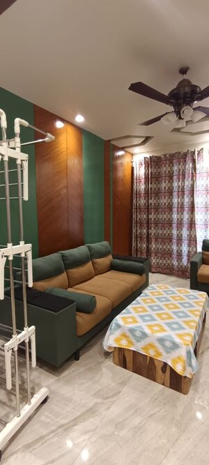 Living Room in 3 BHK Builder Floor at Puri Aman Vilas, Sector 89 – for Sale