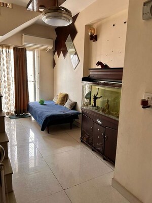 Living Room in 2 BHK Independent House at RWA Apartments Sector 72, Sector 72 – for Rent