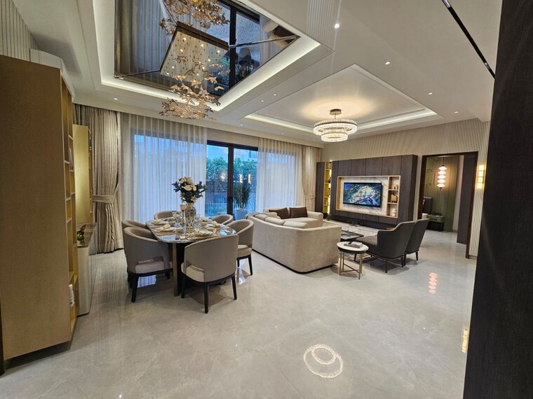 Living Room, ramgarh bhudda 3 Bedroom 2350 Sq.Ft. Apartment In Ramgarh Bhudda Zirakpur 10692124