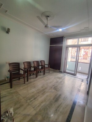 Staircase in 3 BHK Builder Floor at Malviya Nagar – for Rent