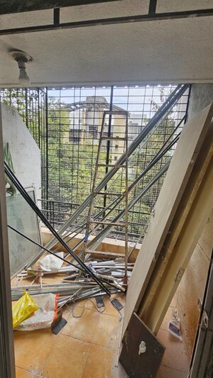 Staircase in 2 BHK Apartment at Gulmohar Paradise Homes, Kharadi – for Sale