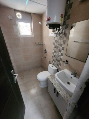 Bathroom in 3 BHK Builder Floor at Signature Global Park 4 and 5, Sohna Sector 36 – for Rent