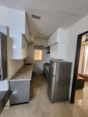 Kitchen in 3 BHK Builder Floor at Signature Global Park 4 and 5, Sohna Sector 36 – for Rent