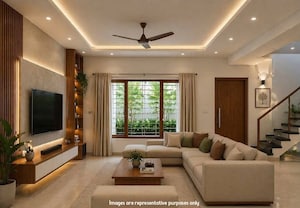 Living Room in 3 BHK Independent House at Kunnamkulam – for Sale