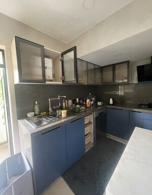 Kitchen in 3 BHK Apartment at Regency Terrace, Khar West – for Rent