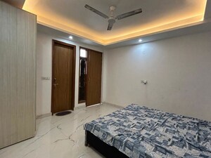 Bedroom in 3 BHK Builder Floor at Freedom Fighters Enclave – for Rent