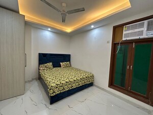 Bedroom in 3 BHK Builder Floor at Freedom Fighters Enclave – for Rent