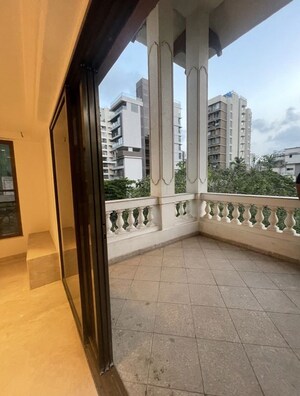 Balcony in 3 BHK Apartment at Bandra West – for Rent