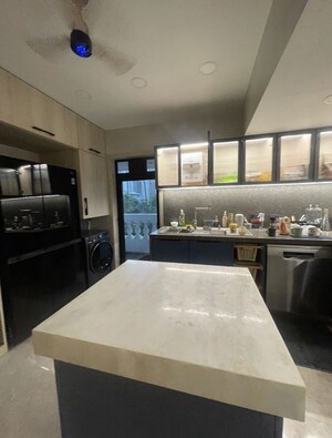 Kitchen in 3 BHK Apartment at Bandra West – for Rent