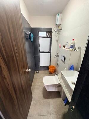 Bathroom in 2 BHK Apartment at Prabhav Arisha, Chembur – for Rent