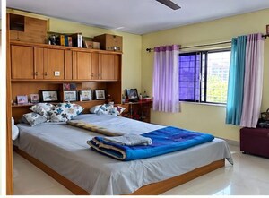 Bedroom in 2 BHK Apartment at Atur James Court, Viman Nagar – for Rent
