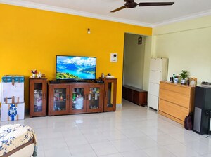 Living Room in 2 BHK Apartment at Atur James Court, Viman Nagar – for Rent