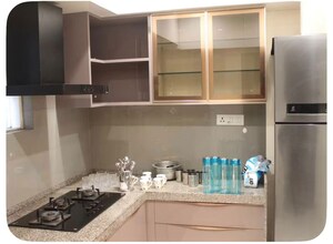Kitchen in 3 BHK Apartment at Royal Velstand Phase 2, Kharadi – for Rent