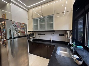Kitchen in 2 BHK Apartment at MIG Colony, Worli – for Rent