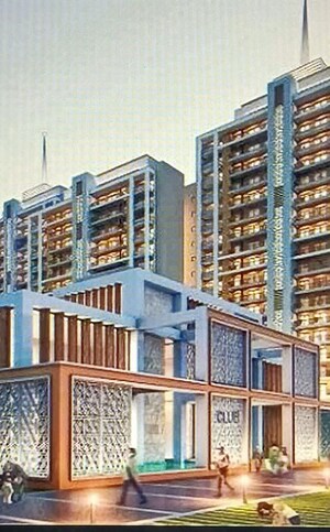 2 BHK Apartment – Exterior View View at Rishita Manhattan, Gomti Nagar - for Sale