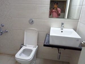 Bathroom in 2 BHK Apartment at Gera Gardens, Koregaon Park – for Rent