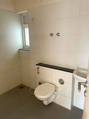 Bathroom in 3 BHK Apartment at Northcape Venicia, Baner – for Rent