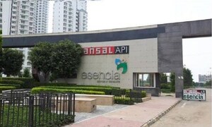 4 BHK Builder Floor – Entrance View at Ansal API Esencia, Sector 67 - for Rent