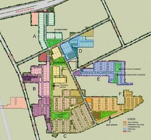 Master Plan in 4 BHK Builder Floor at Ansal API Esencia, Sector 67 – for Rent
