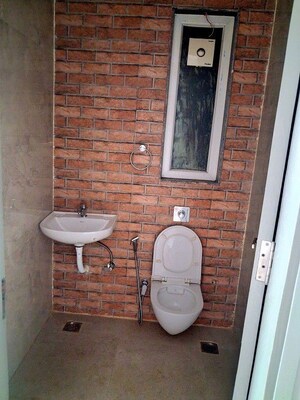 Bathroom in 4 BHK Builder Floor at Ansal API Esencia, Sector 67 – for Rent