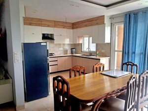 Kitchen in 4 BHK Builder Floor at Ansal API Esencia, Sector 67 – for Rent