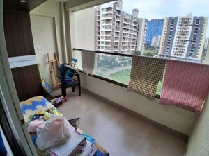 Balcony in 2 BHK Apartment at Sukhwani Skylines, Wakad – for Rent