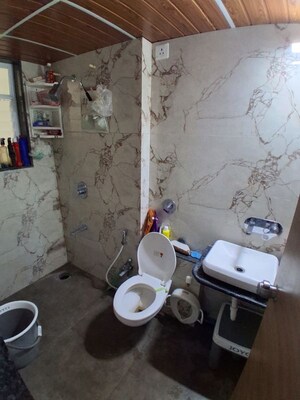 Bathroom in 2 BHK Apartment at Sukhwani Skylines, Wakad – for Rent