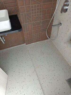 Bathroom in 3 BHK Apartment at Nine Ramaa Krishna, Bandra East – for Rent